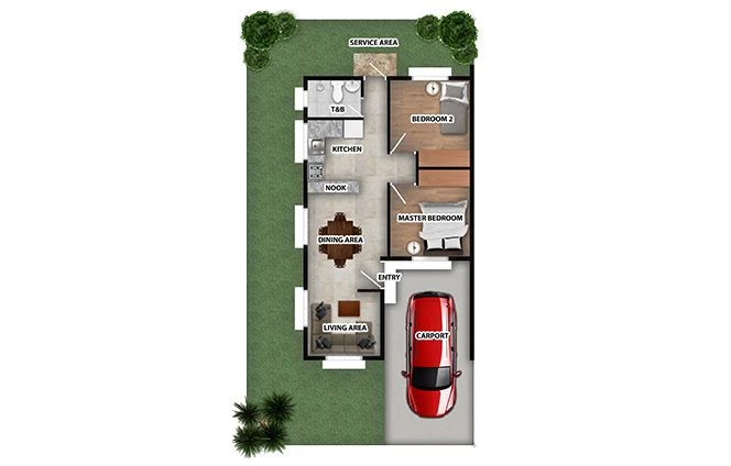 Floor plan A