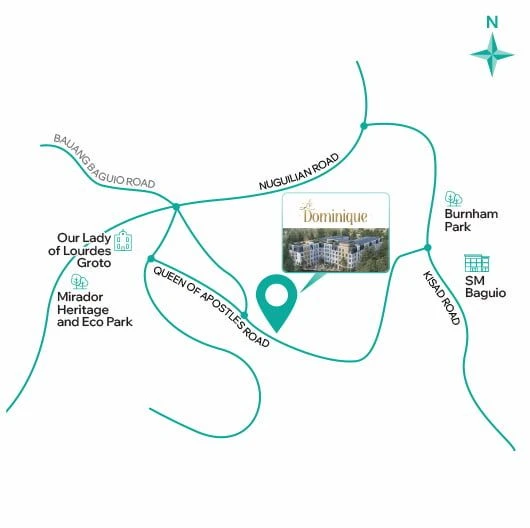le dom vicinity map